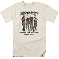 Stargate SG-1 Homeworld Security Men's 18/1 Cotton Short-Sleeve T-Shirt