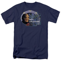 Stargate SG-1 Not Laughing Men's 18/1 Cotton Short-Sleeve T-Shirt
