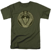 Stargate SG-1 SG-1 Distressed Men's 18/1 Cotton Short-Sleeve T-Shirt