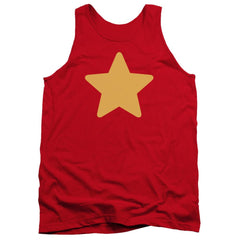 Steven Universe Star Men's 18/1 Cotton Tank Top