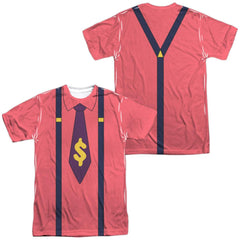 Steven Universe Tiger Millionaire (Front/Back Print) Men's Regular Fit Polyester Short-Sleeve T-Shirt