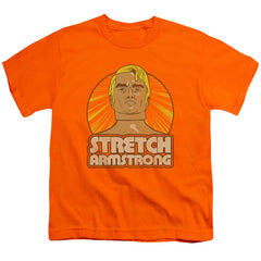 Stretch Armstrong Armstrong Badge Youth 18/1 100% Cotton Short-Sleeve T-Shirt