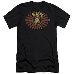 Sun Records Sun Ray Rooster Men's Ultra-Soft 30/1 Cotton Slim Short-Sleeve T-Shirt