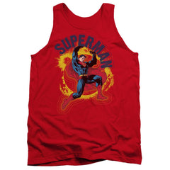 Superman A Name To Uphold Men's 18/1 Cotton Tank Top