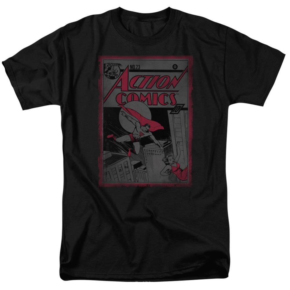 Superman Action Comics 23 Men's 18/1 Cotton SS T