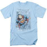 Superman Action #419 Distress Men's 18/1 Cotton SS T