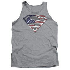 Superman All Men's 18/1 Cotton Tank Top