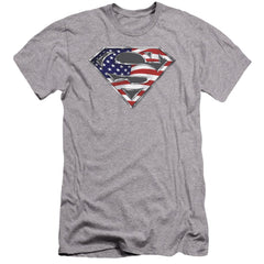 Superman All Men's Ultra-Soft 30/1 Cotton Slim SS T