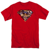 Superman American Way Men's 18/1 Cotton SS T