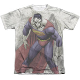 Superman Bizarro Sub Men's Regular Fit Poly Cotton SS T
