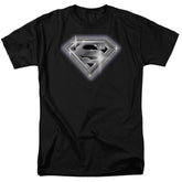 Superman Bling Shield Men's 18/1 Cotton SS T
