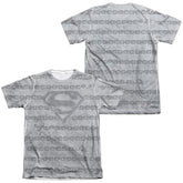 Superman Breaking Chains All Over Men's Regular Fit Poly Cotton SS T