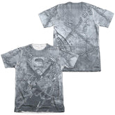 Superman Breaking Free Men's Regular Fit Poly Cotton SS T