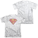 Superman Classic Repeat Men's Regular Fit Poly Cotton SS T
