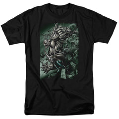 Superman Doomsday Destruction Men's 18/1 Cotton SS T