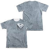 Superman Drip And Repeat Men's Regular Fit Poly Cotton SS T