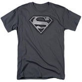 Superman Duct Tape Shield Men's 18/1 Cotton SS T