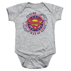 Superman Future Man Of Steel Infant's Cotton SS Snapsuit