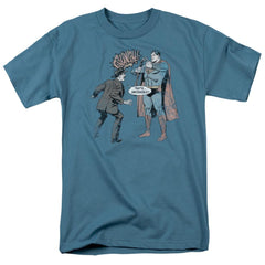 Superman Gun Control Men's 18/1 Cotton SS T
