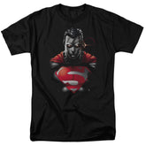 Superman Heat Vision Charged Men's 18/1 Cotton SS T