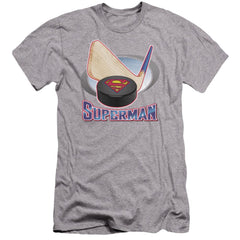 Superman Hockey Stick Men's Ultra-Soft 30/1 Cotton Slim SS T