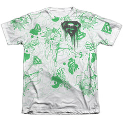 Superman In Your Face Men's Regular Fit Poly Cotton SS T