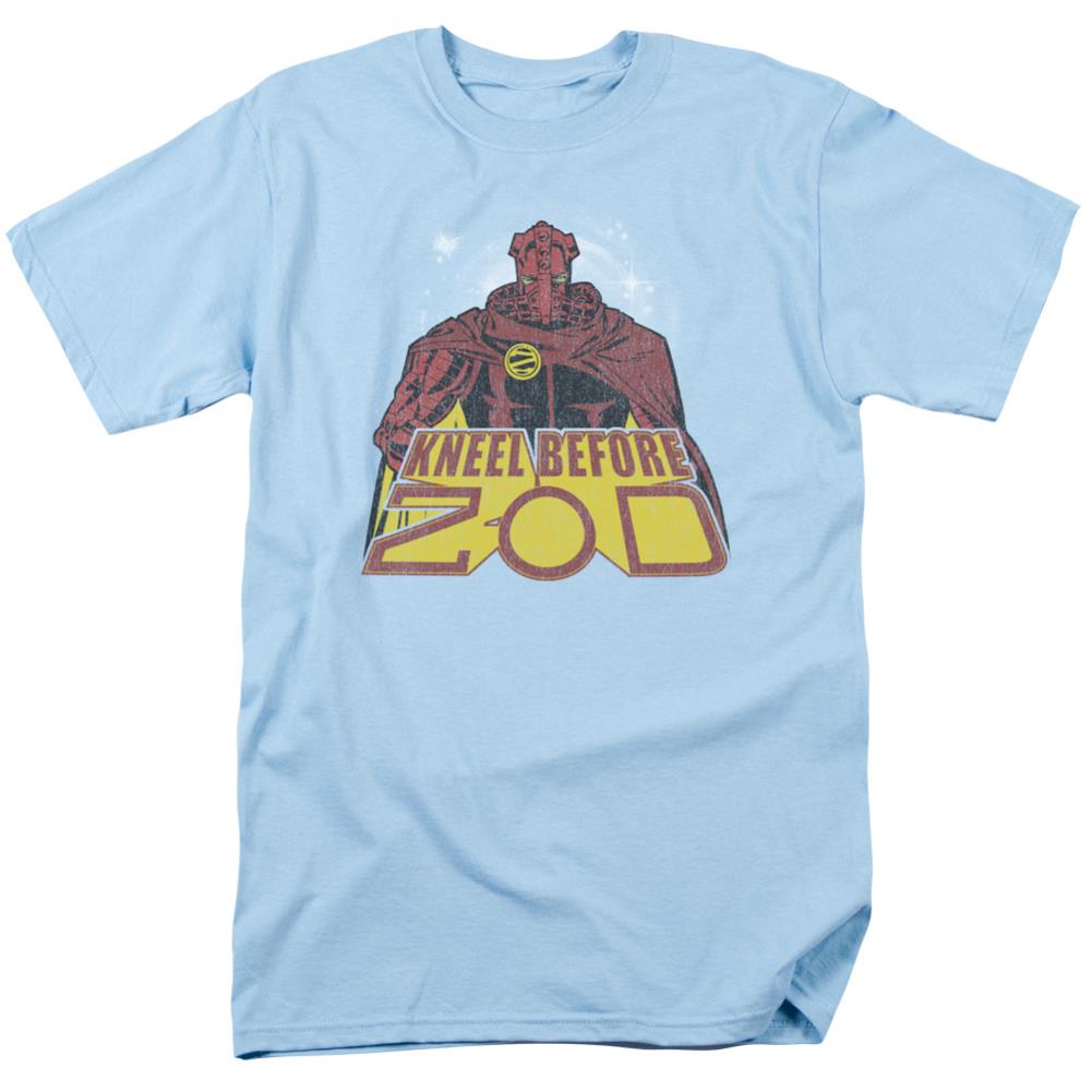 Superman Kneel Before Men's 18/1 Cotton SS T