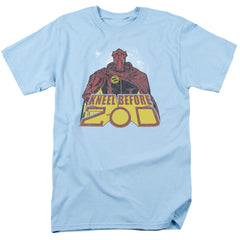 Superman Kneel Before Men's 18/1 Cotton SS T
