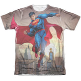 Superman Light And Darkseid Men's Regular Fit Poly Cotton SS T
