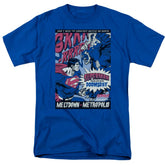 Superman Meltdown Men's 18/1 Cotton SS T