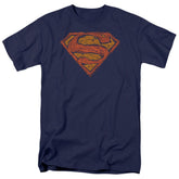 Superman Messy S Men's 18/1 Cotton SS T