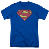 Superman New 52 Shield Men's 18/1 Cotton SS T