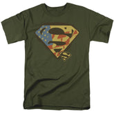 Superman Not Afraid Men's 18/1 Cotton SS T