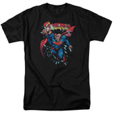 Superman Old Man Kal Men's 18/1 Cotton SS T