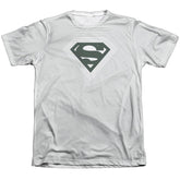 Superman Optical Stripes Men's Regular Fit Poly Cotton SS T