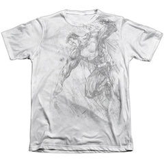 Superman Pencil City To Space Men's Regular Fit Poly Cotton SS T
