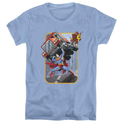 Superman Pick Up My Truck Women's 18/1 Cotton SS T