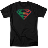 Superman Portugal Shield Men's 18/1 Cotton SS T