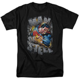 Superman Ripping Steel Men's 18/1 Cotton SS T