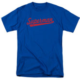 Superman S Tail Men's 18/1 Cotton SS T