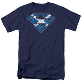 Superman Scottish Shield Men's 18/1 Cotton SS T