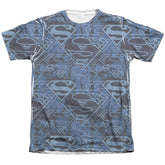 Superman Shielded Men's Regular Fit Poly Cotton SS T