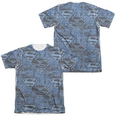 Superman Shielded Men's Regular Fit Poly Cotton SS T