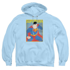 Superman Simple Sm Poster Men's Pull-Over 75 25 Poly Hoodie