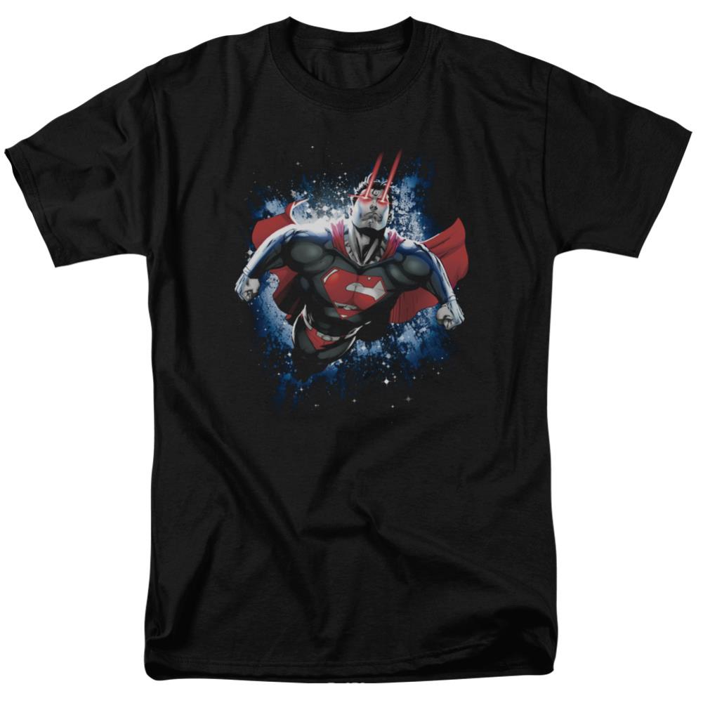 Superman Stardust Men's 18/1 Cotton SS T