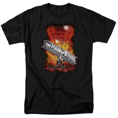 Superman Steel Girder Men's 18/1 Cotton SS T