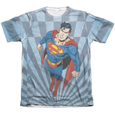 Superman Super Climb Men's Regular Fit Poly Cotton SS T