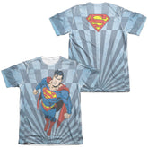 Superman Super Climb Men's Regular Fit Poly Cotton SS T