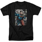 Superman Super Selfie Men's 18/1 Cotton SS T