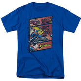 Superman Superman Vs Zod Men's 18/1 Cotton SS T